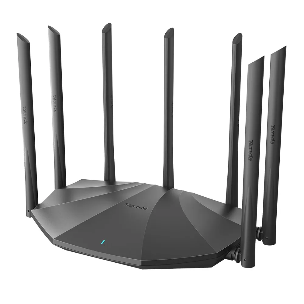 Wi-Fi-роутер Tenda ac23 ac2100 гигабитный двухдиапазонный 5 ГГц 7 антенн многоязычная