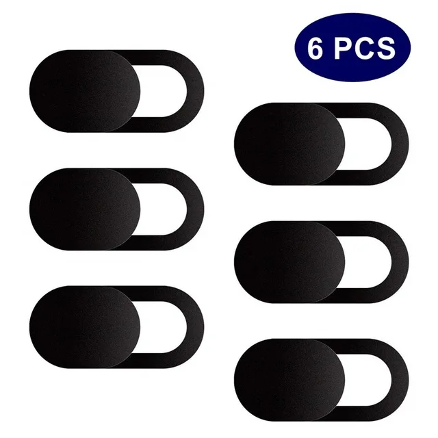 

1 3 6PCS Web Cam Cover Shutter Magnet Slider Plastic Camera Cover for PC Laptops Mobile Phone Lens Sticke 2022New