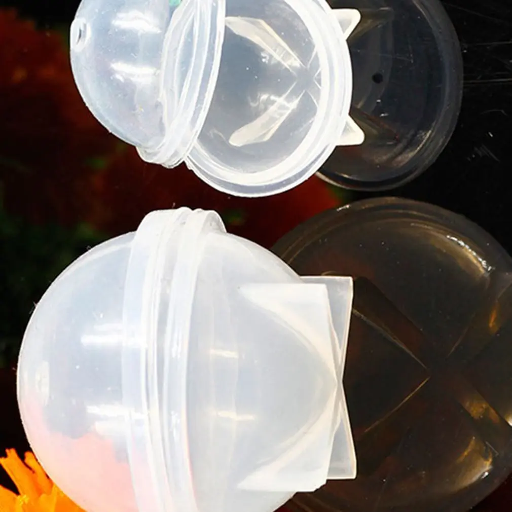 2 Size Round Sphere Silicone Resin Mold Epoxy Ball For Jewelry Flower Specimen Diy Handmade Crystal Drop Gel | Дом и сад