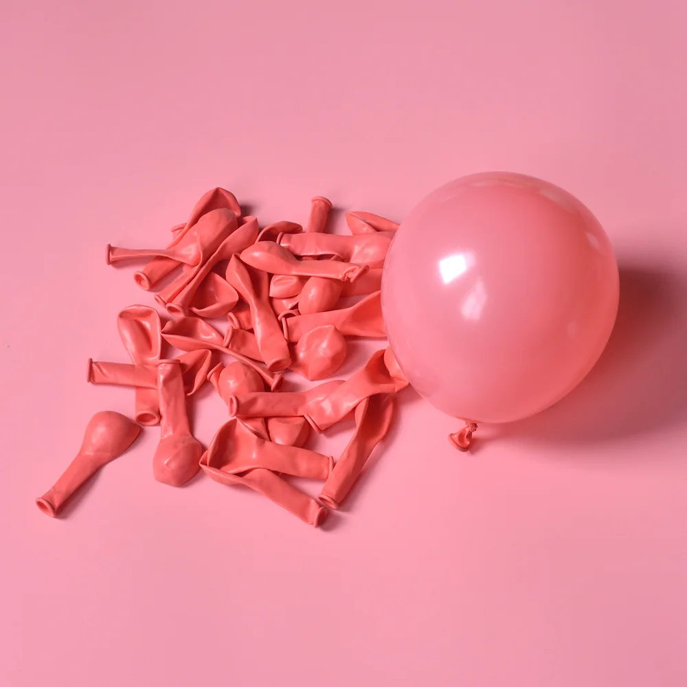 Red Macaron 100 шт 5 дюймов 10 дюймов воздушные шары Макарон Свадьба День Рождения вечерние конфеты Макаруны латексная Арка с воздушными шарами воздушные гелиевые Декор дети Globos - Цвет: Red Macaron