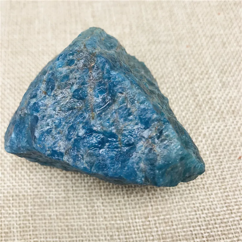 300 г синий зеленый Апатит кристаллический камень натуральный шероховатый