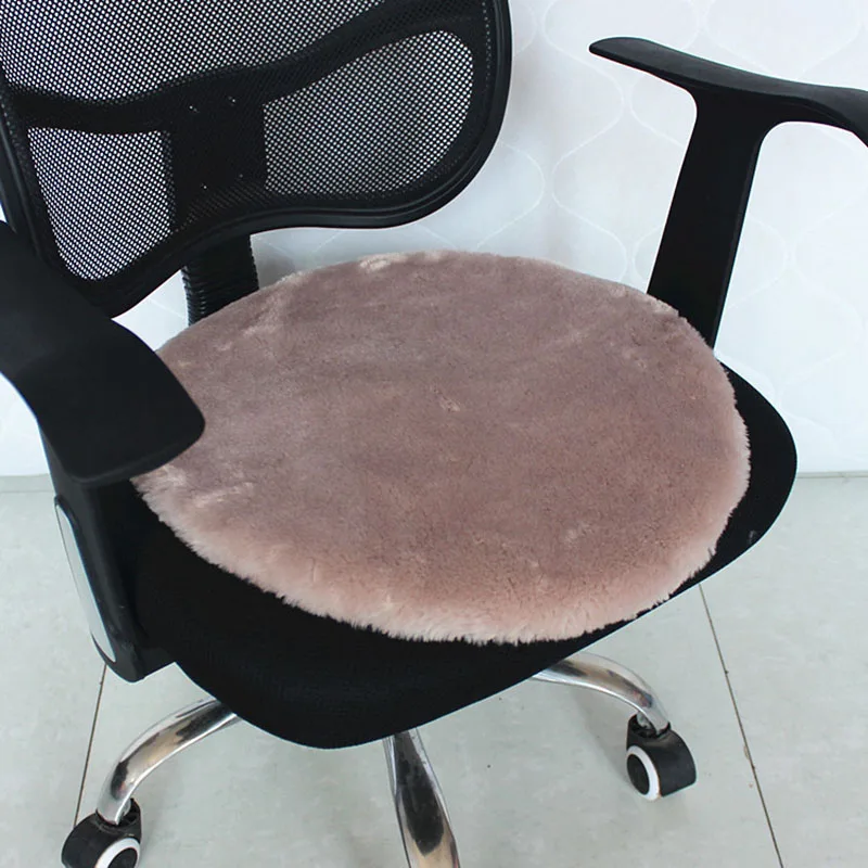 

2020 Hot Sale Thicken Non-Slip Dining Chair Student Round Stool Futon Office Bench Seat Square Hotel Fluffy Cushion