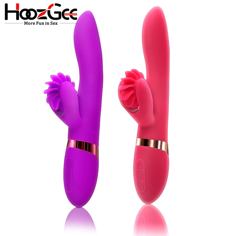 Магнитный фаллоимитатор с вращающимся языком и вибрирующим стержнем | Красота