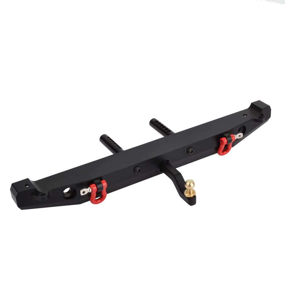 TRX4 Aluminum Alloy Rear Bumper with D-rings for 1/10 RC TRAXXAS TRX-4 Upgrade Parts | Игрушки и хобби