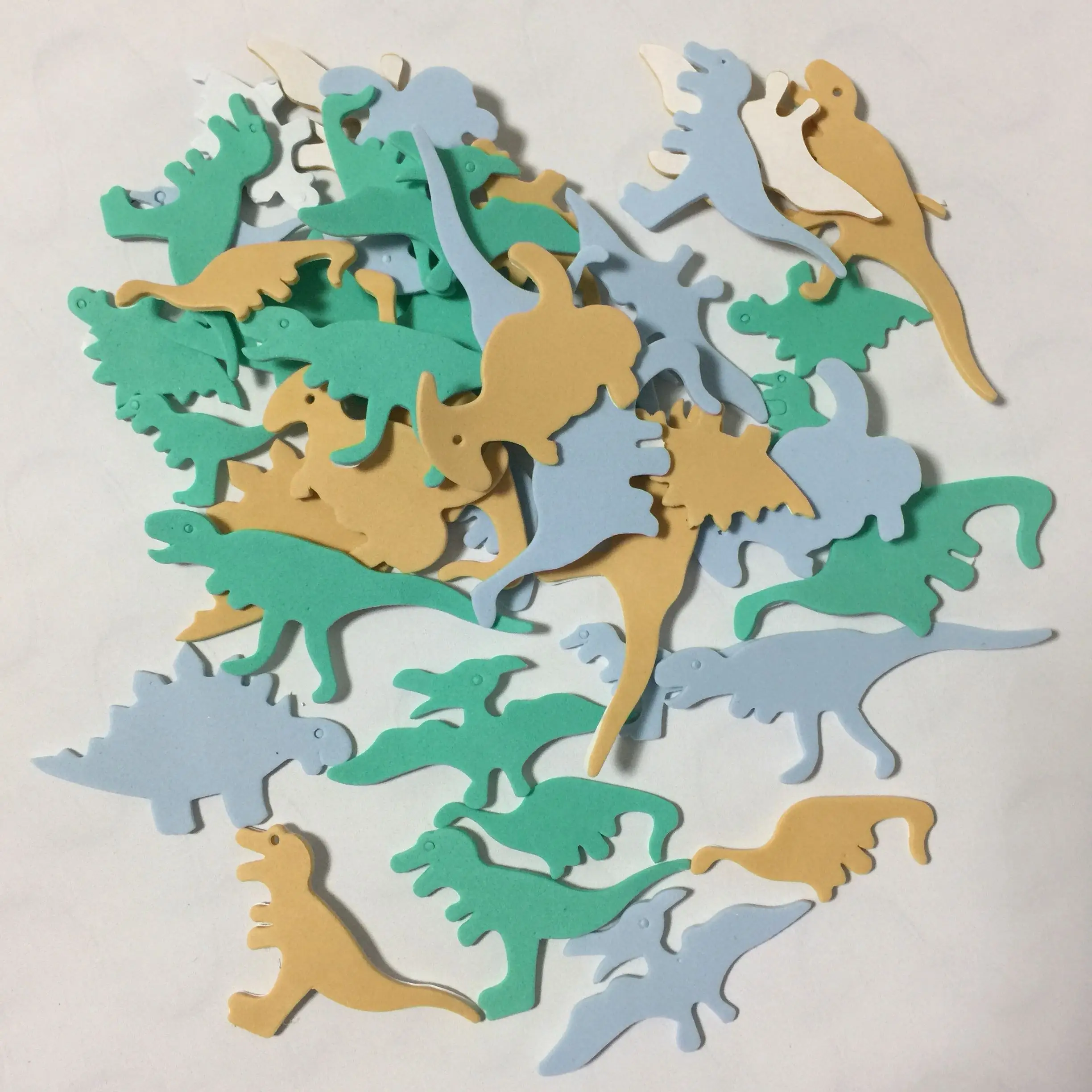 40PCS dinosaur 1 пакетов/лот, смешанные животные погода и все формы пены наклейки, детский сад орнамент, ранние образовательные игрушки, OEM. Дешево. Дети diy toysOEM - Цвет: 40PCS dinosaur