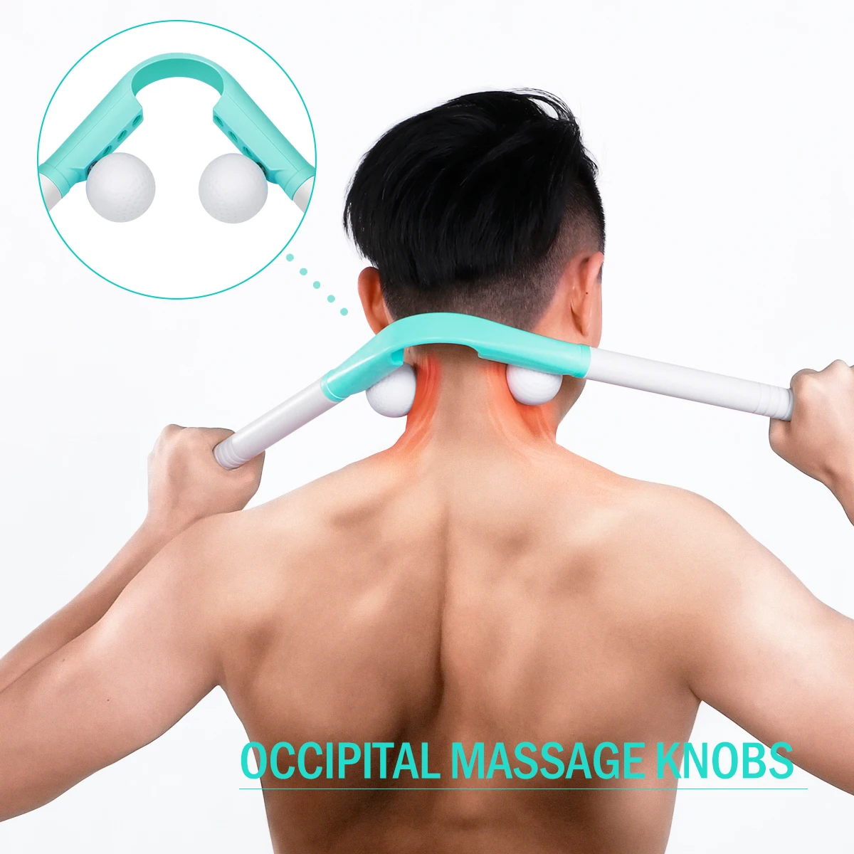 Массажер для шеи и плеч съемный ручной| |