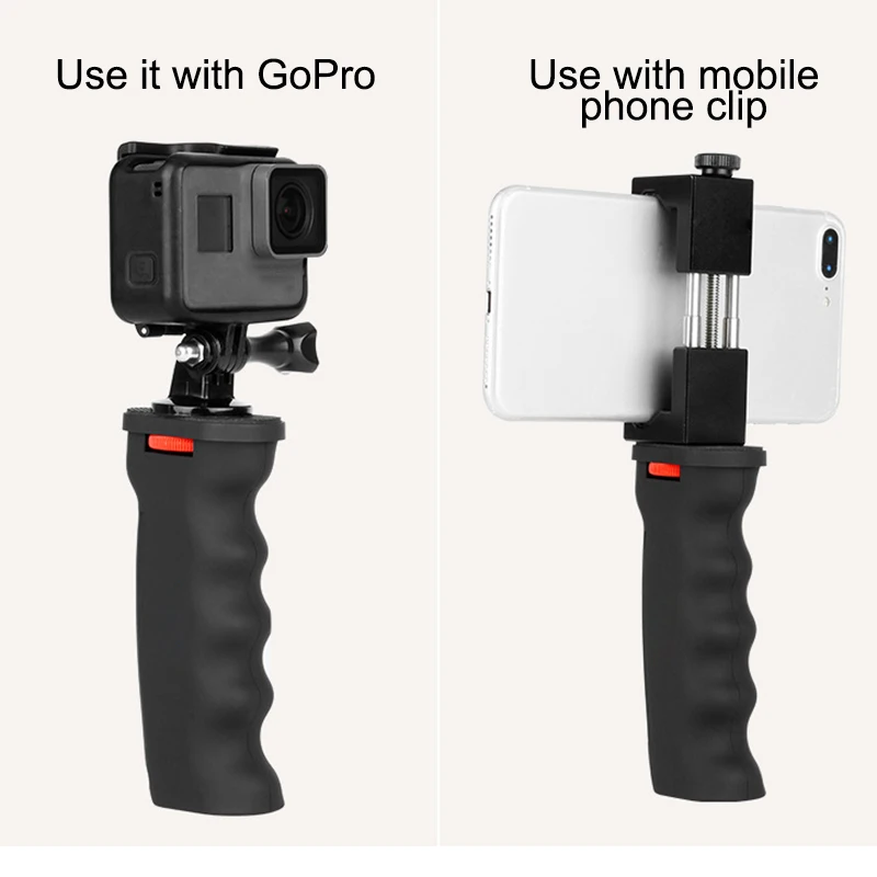 Широкая ручка Стабилизатор для камеры Gopro Hero с винтовым интерфейсом 1/4 аксессуары