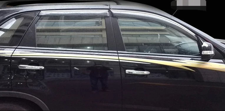 

Window Visor Sun Rain Guard Shade ForMitsubishi Outlander Sport 1012-2019