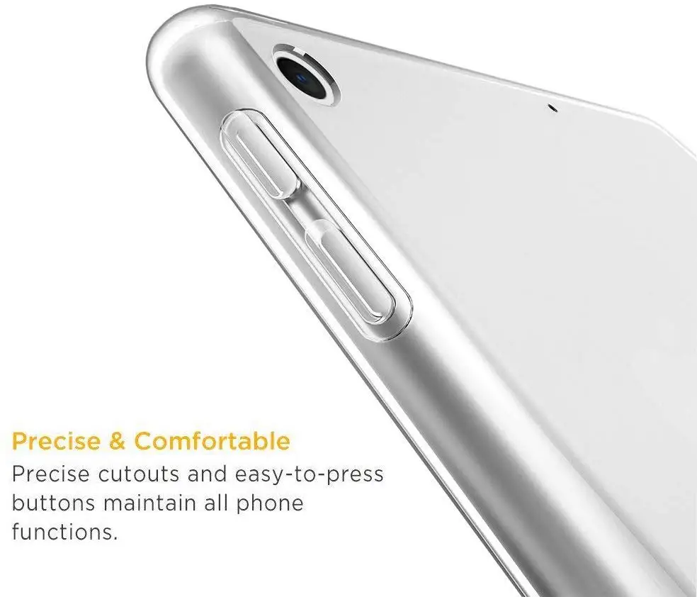 Case for iPad 7 2019 10.2 Shockproof Silicon TPU Gel Transparent New Apple Tablet Funda Capa Cover | Компьютеры и офис