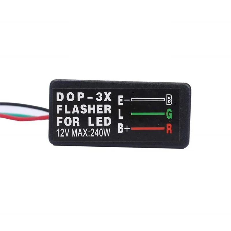 Автомобильный мотоциклетный светодиодный фонарь мигающее реле кольцо 3