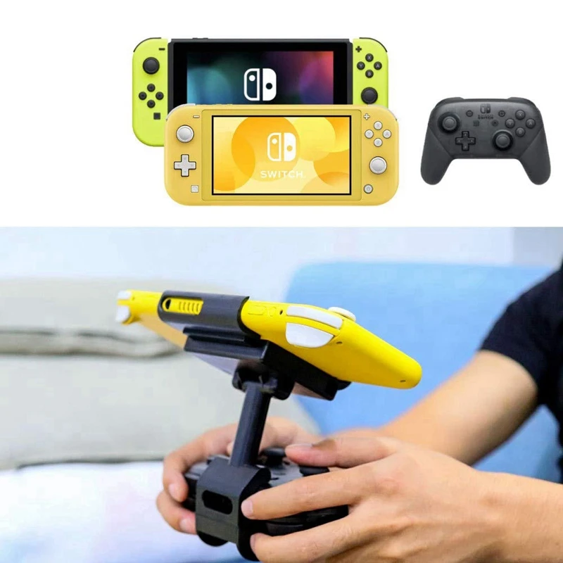 NS Switch PRO Controller Foldable Clip Holder for Nintendo Switch/Switch Lite Game Console Mount Bracket | Электроника