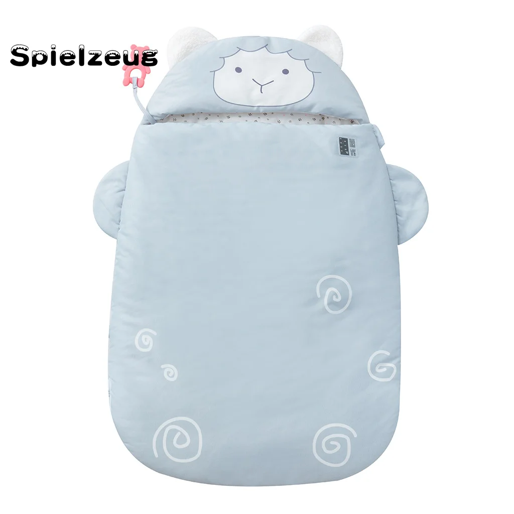 1 шт. детский спальный мешок конверт зимняя для новорожденных девочек мальчиков
