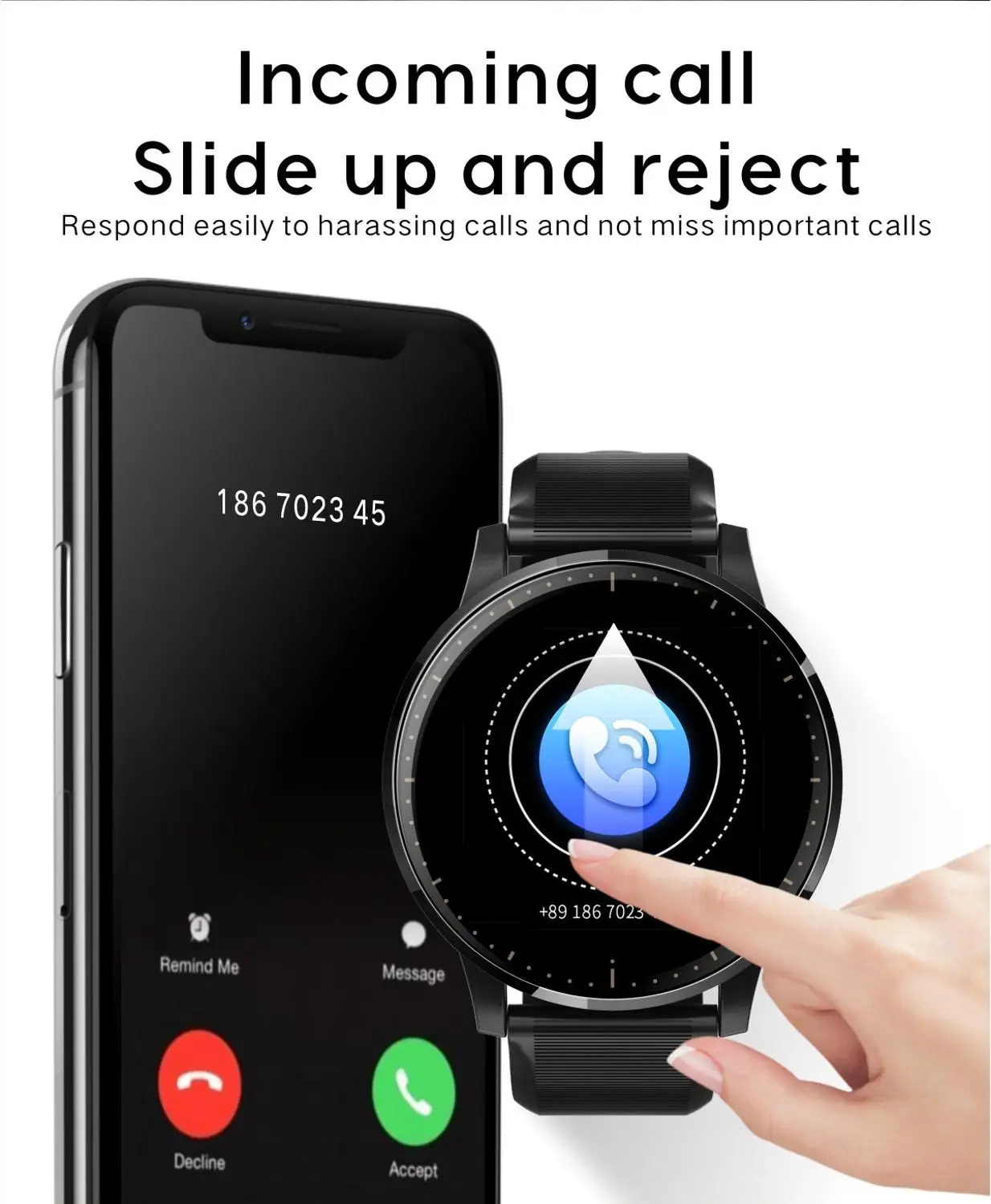 TONGYDA Q20 умные часы пульсометр кровяное давление монитор сна Модный женский умный