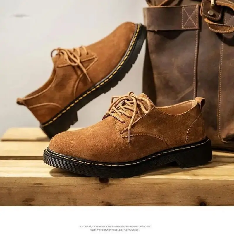 

Мужские классические туфли из ПУ кожи, на шнуровке