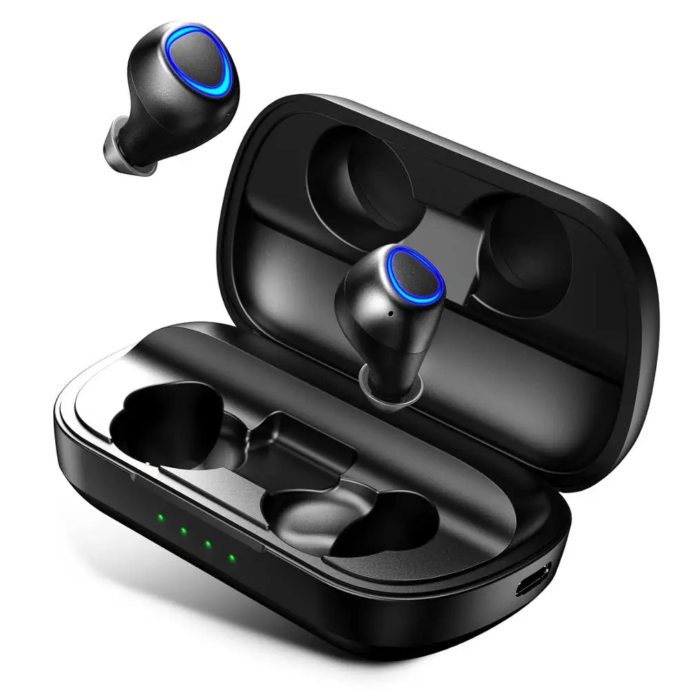 

Anomoibuds Powerbank Wireless Headphones TWS Bluetooth Headphons V5.0 Wireless Earphone Hi-Fi Stereo Sound Headphones