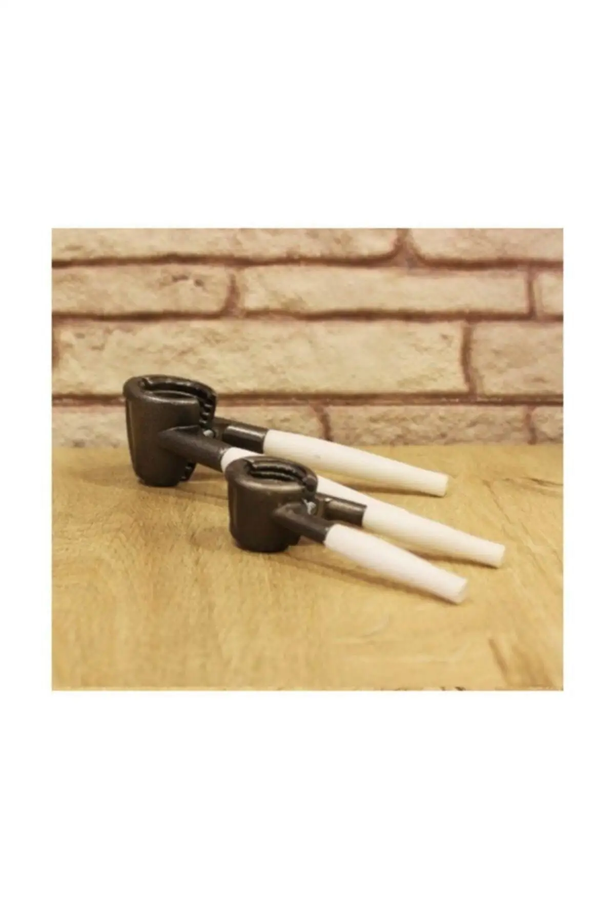 

2 pcs Walnut Nuts Breaking Nuts Break Metal Set Kıracak