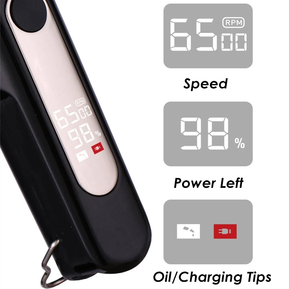 Машинка для стрижки волос перезаряжаемая Мужская миниатюрный триммер со