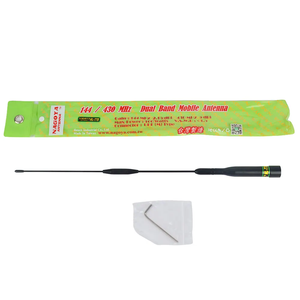 Антенна NAGOYA NL-77B двухдиапазонный УКВ 144/430 МГц с высоким коэффициентом усиления