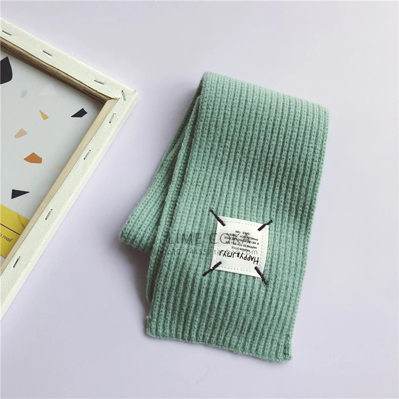 Winter Baby Hat Scarf Suit Kids Hats Thick Warm Autumn Knitted Children Caps Girls Boys Travel outdoors to keep warm | Аксессуары для
