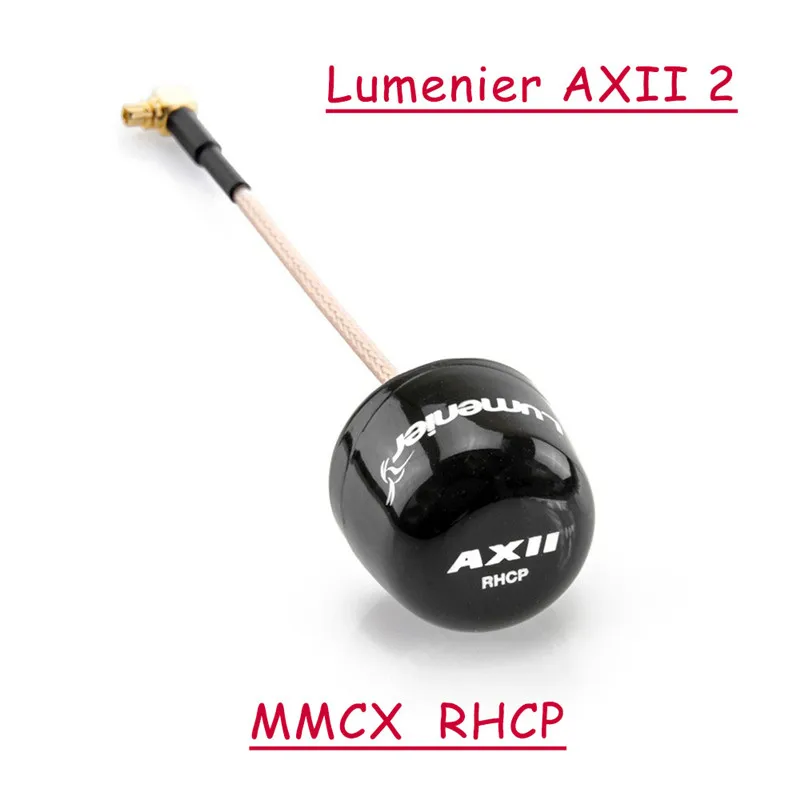Lumenier AXII 2 5,8 GHz 2.2dBi усиление FPV Антенна MMCX/Прямая MMCX/U. FL/угловая стебби/дальняя антенна SMA RC Drone Accs