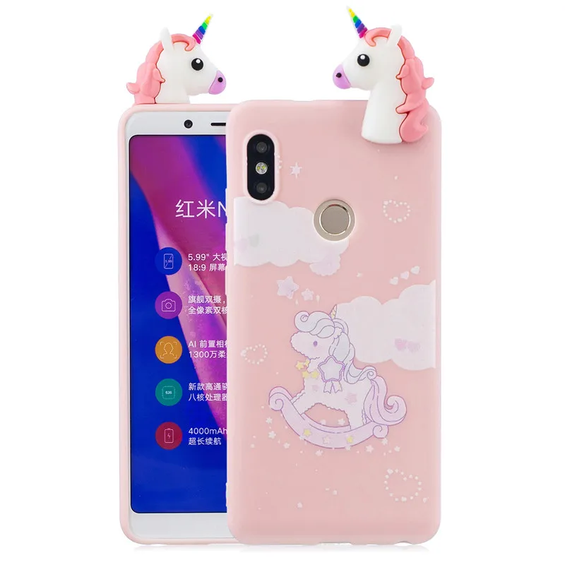 Q 3D, панда, единорог, "Кролик", "Кошка чехол для Xiaomi Mi8 A1 A2 Lite Redmi 8 7 6 7A 8A 4X Note 8T Note 8 iPhone 7 6 Plus 5 iPad Pro 5A Redmi 5 Plus S2 чехол - Цвет: Q