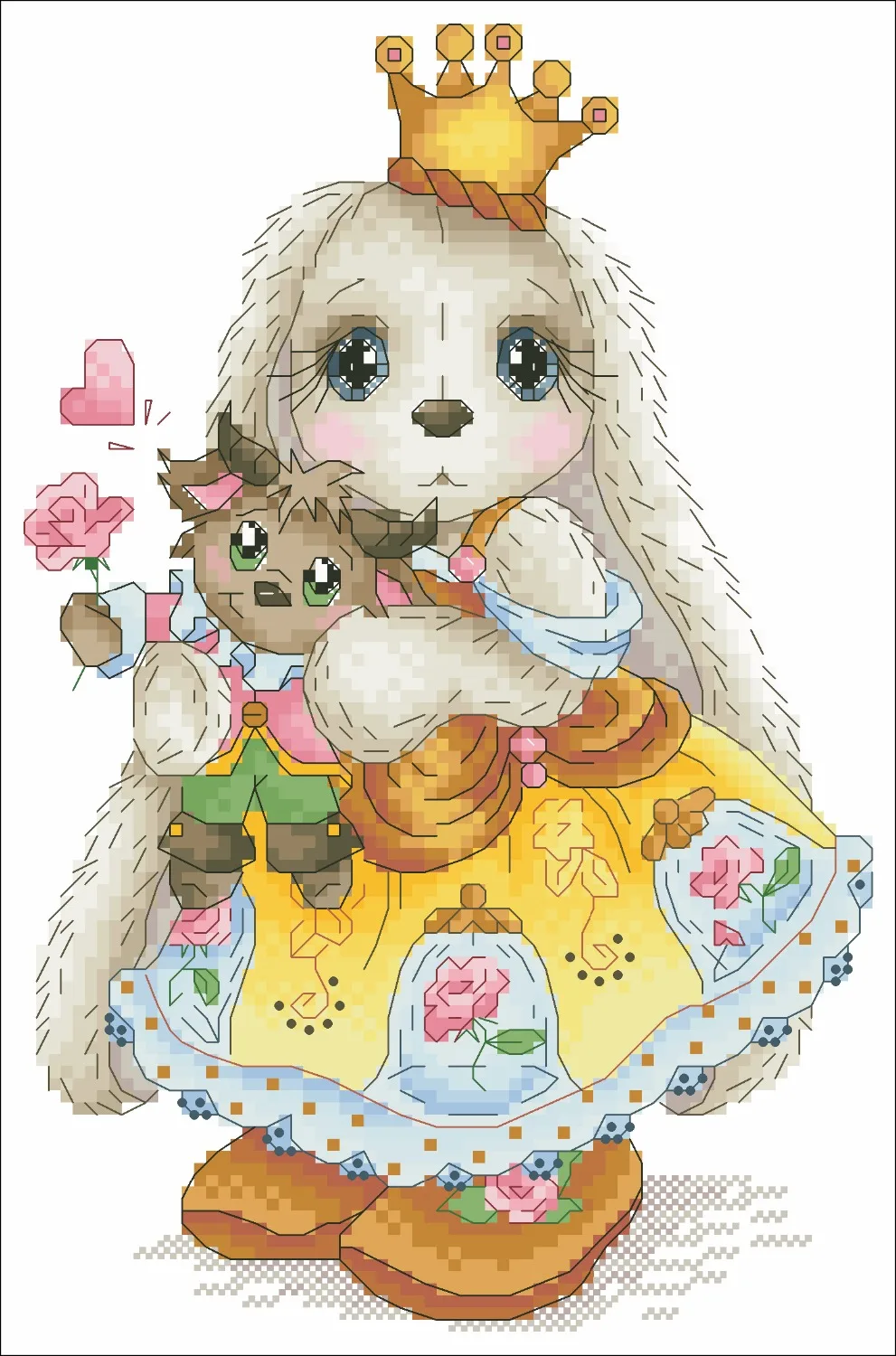 4 87 usd Самые продаваемые крест пакет стежка мультфильм животных 14ct ткань вышивка