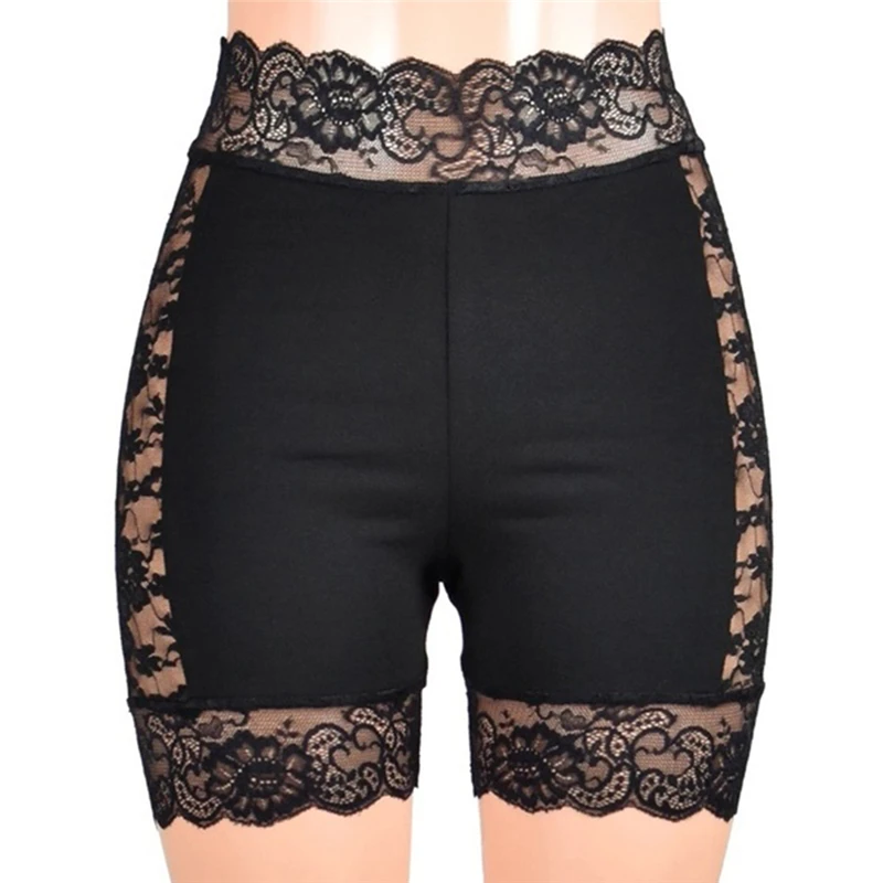 Женские летние кружевные безопасные короткие штаны женские дышащие шорты с
