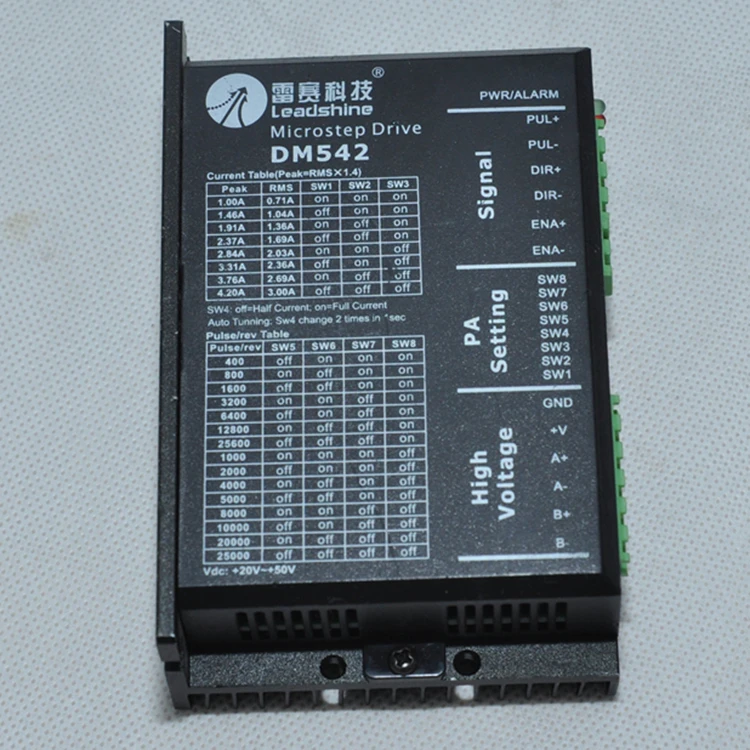 

Leadshine DM542 57 stepper motor driver two-phase stepper motor driver