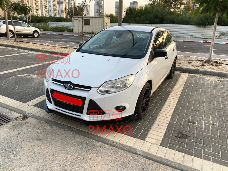 Для FORD Focus тела комплект спойлер 2012-2014 для 3 шт. ABS задняя губа задний переднего