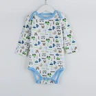 Комбинезон детский, 100% хлопок, с длинным рукавом