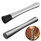 Палочка для смешивания вина из нержавеющей стали, Коктейльная палочка, шейкер с дробильным молотком, сделай сам, молоток для напитков, фруктов, дробленый лед, барная посуда, инструмент