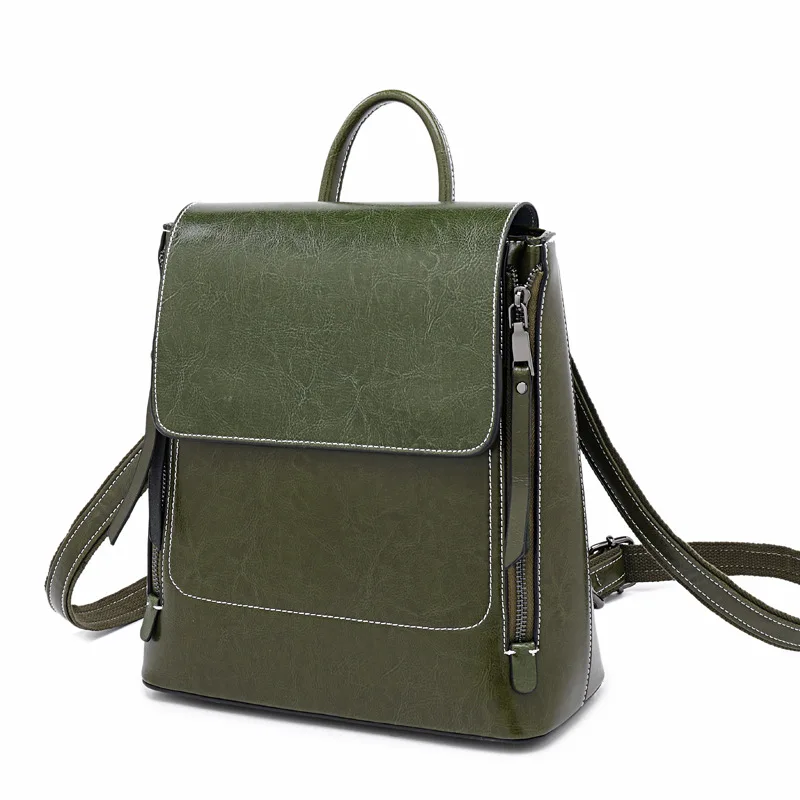 

Fashion Lady High Quality Genuine Leather Backpack