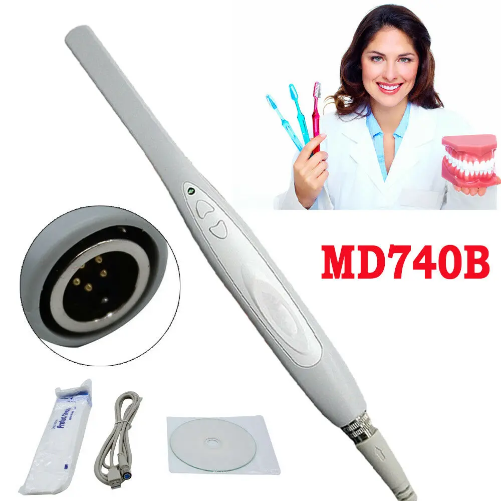 Стоматологическая внутриоральная камера 1/4 &quotSony HAD CCD Digital USB 2 0 1 3 Mega|oral camera|camera