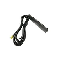 1pc 433mhz patch antenna 2 15dbi with sma male connector external patch aerial 115x22x4mm rg174 3m cable