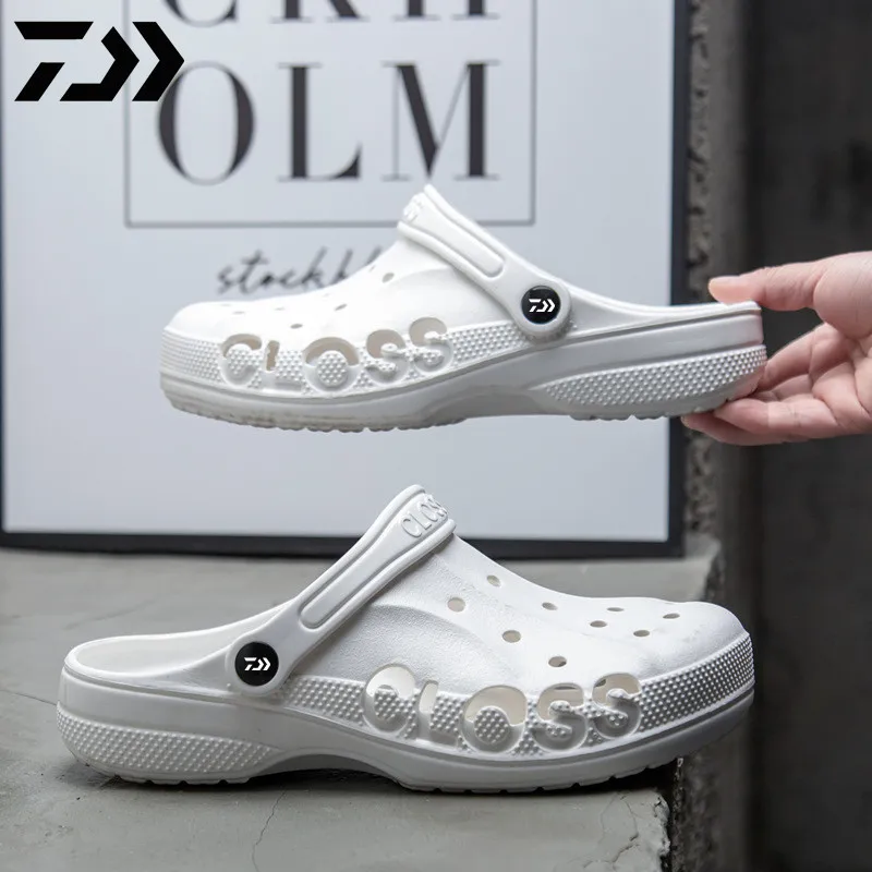 

Summer New Daiwa Fishing Casual Shoes Sports 2022 Hole Lightweight Sandles Unisex Colorful Shoes for Summer Beach Shoes Slip-On
