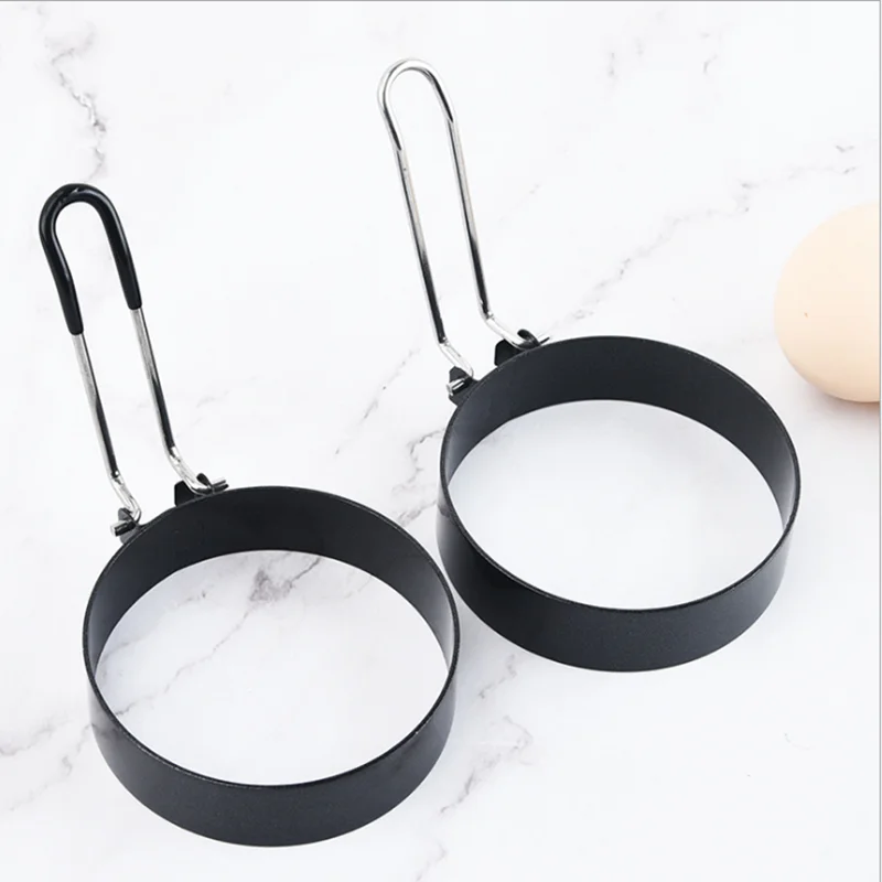 

stainless steel Fried Egg Pancake Ring Omelette Fried Egg Round Shaper Eggs Mould for Cooking Breakfast Frying Pan Oven Kitchen