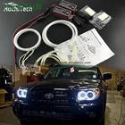 Для Toyota 4runner 2006-2009 Автомобильный Стайлинг 4 шт. белый головсветильник свет гало кольца CCFL глаза ангела светильник дневсветильник света DRL