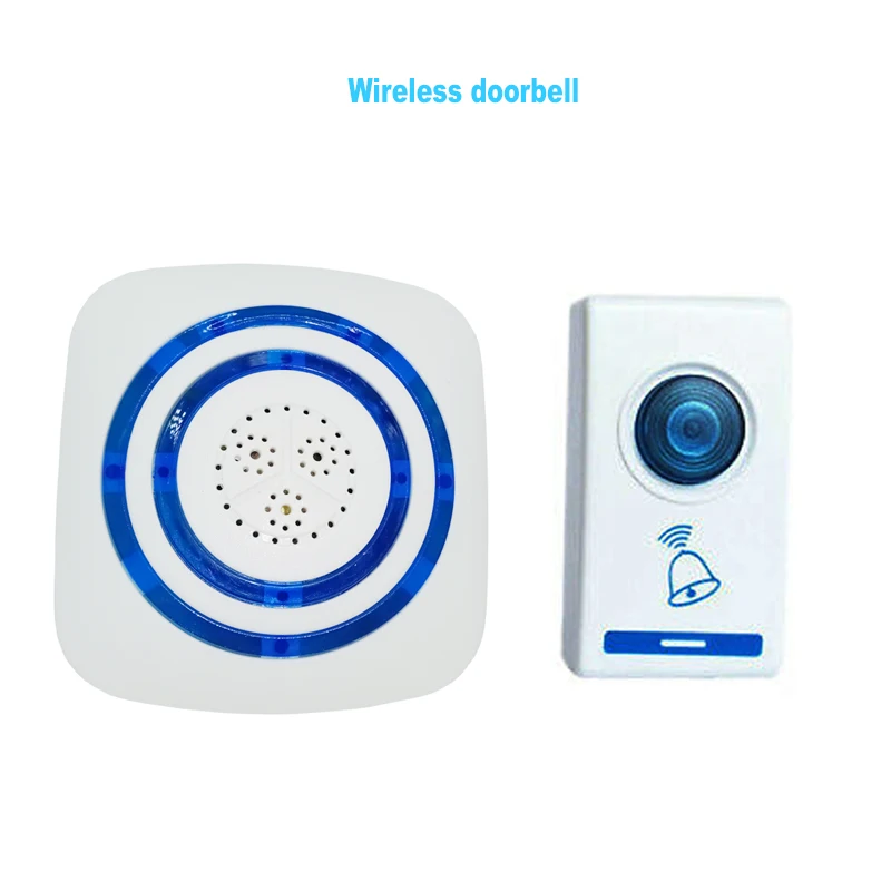 Беспроводной дверной звонок Flash СВЕТОДИОДНЫЙ светильник громкий Динамик SOS