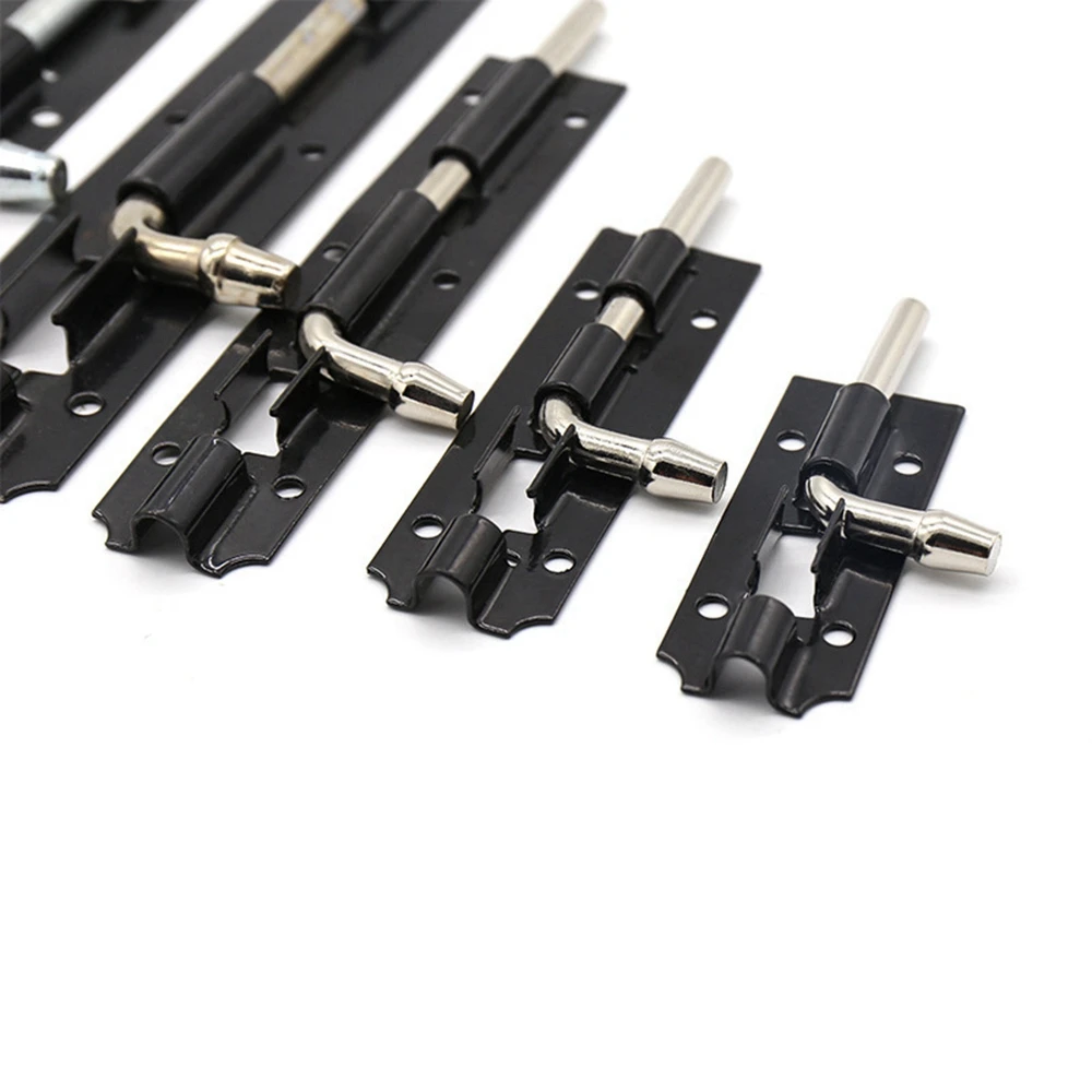 3 шт./компл. Домашняя безопасность дверь черная покраска мин защелка большой