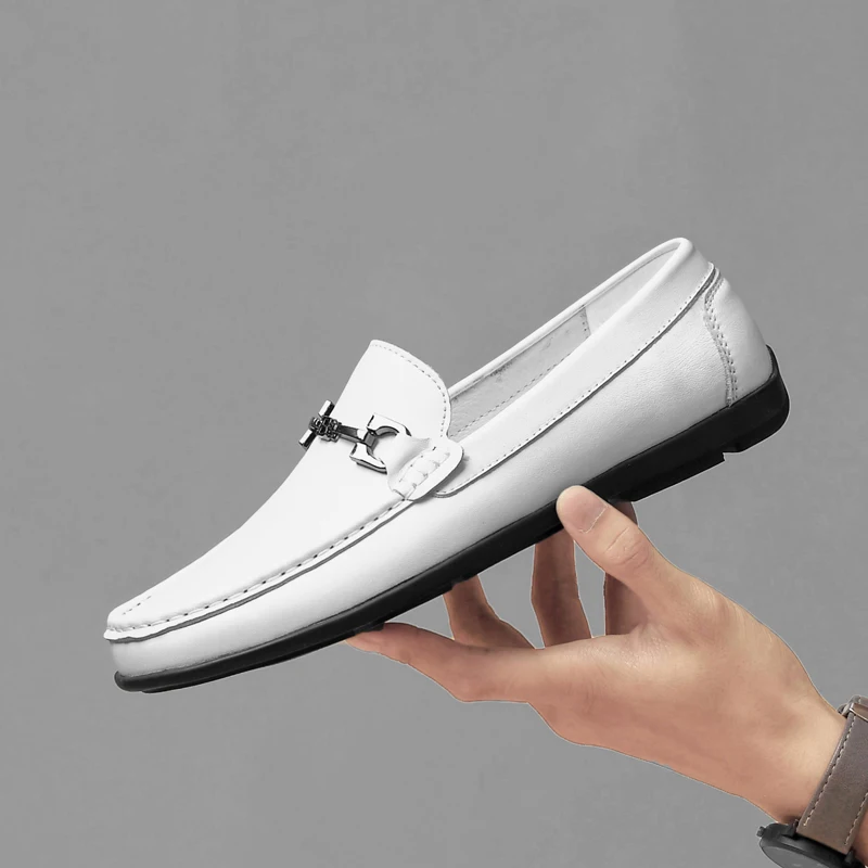 

Fashion Leather Shoes Sneaker Man Casual Shoe 2020 New Men Shoes Breathable Sapato Masculino White Sneakers