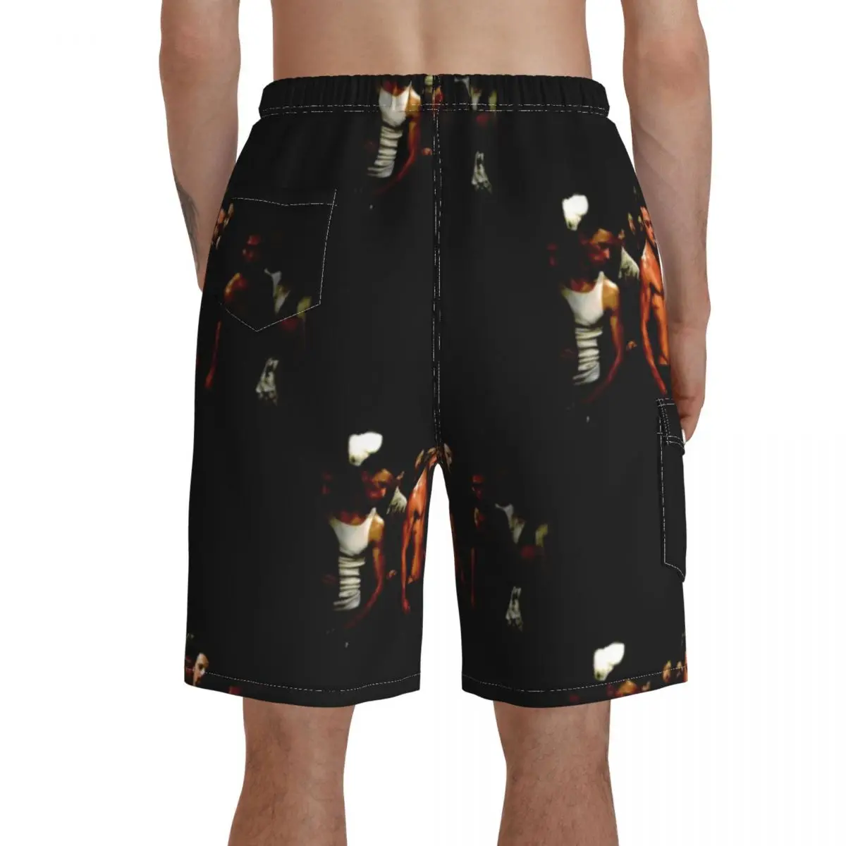 

Fight Club Board Shorts Funny Beach Swimming Trunks Polyester Men Swim Trunks