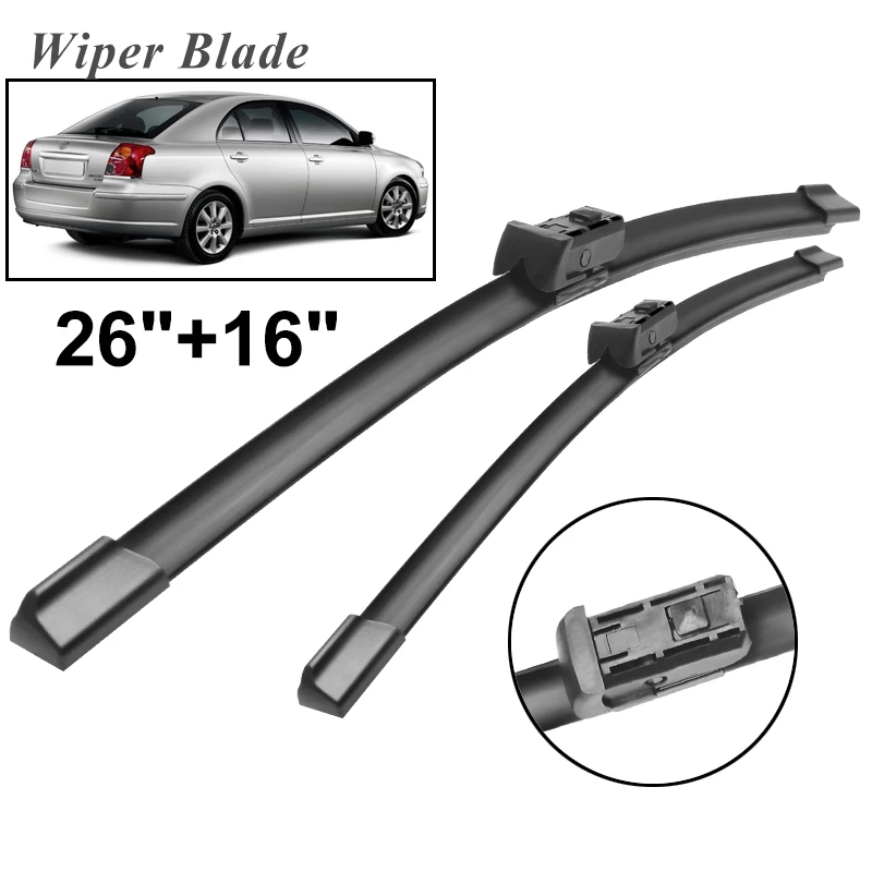 

Щетки стеклоочистителя передние для Toyota Avensis Hatchback 2009-2018, 26 + 16 дюймов