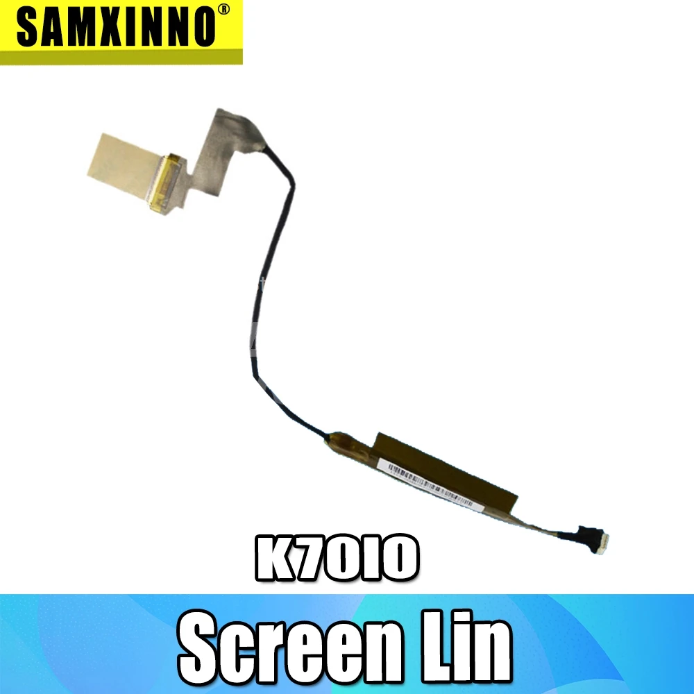 K70IO LVDS кабель для For Asus X66IC K61IC K51IC K51IO 1422 00HA0AS гибкие кабели хорошо работают|screen