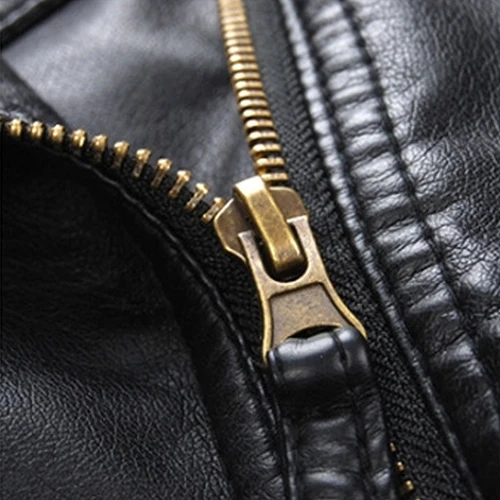 

Women Spring Autumn Faux Leather Jacket Short Paragraph Slim Fit Coat Outwear