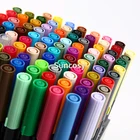 Двусторонняя кисть-ручка TOMBOW ABT, акварельный художественный маркер, набор разных цветов, эскиз, каллиграфия, пастельный яркий Галактический Серый портрет