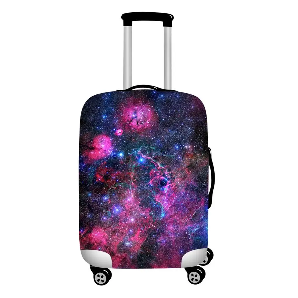 TWOHEARTSGIRL прочный защитный чехол для багажа Galaxy Star Universe Space чемодан чехол для 18-32 дюймов чехол Аксессуары для путешествий - Цвет: Z5050