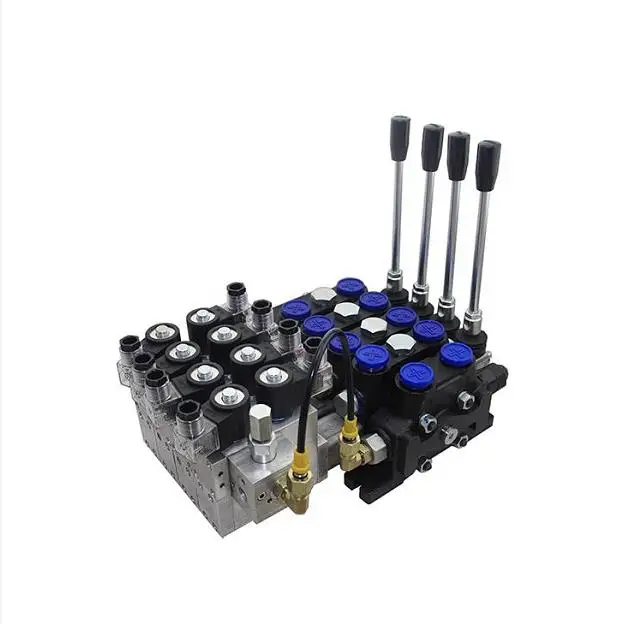 

High flow 113 LPM 4 hydraulic multi-way valve valve core.