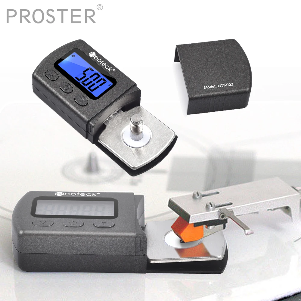 Proster 0 01g цифровой Дисплей картридж стилус Отслеживание силы весы датчик Ёмкость
