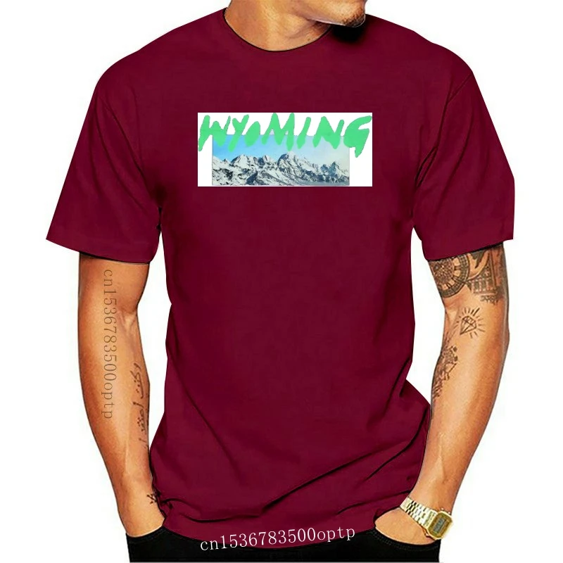 

New reprint Kanye West Ye Wyoming T Shirt Listening Party merch 2021 Slim