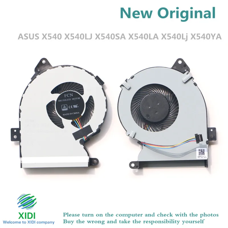 Вентилятор FHM7 для ASUS X540 X540LJ X540LA X540Lj X540YA X540SC K540LJ VM520U C520U вентилятор охлаждения